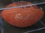 Randy Moss-Autographed Football-Steiner (New England Patriots)